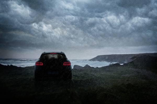 Photograph Ray Massey Porsche on One Eyeland